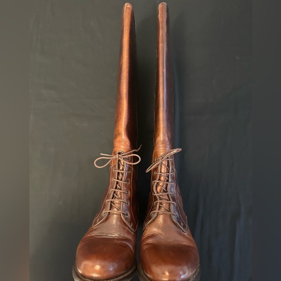 Cole Haan Vintage Leather Riding Boots - Picture 5 of 5